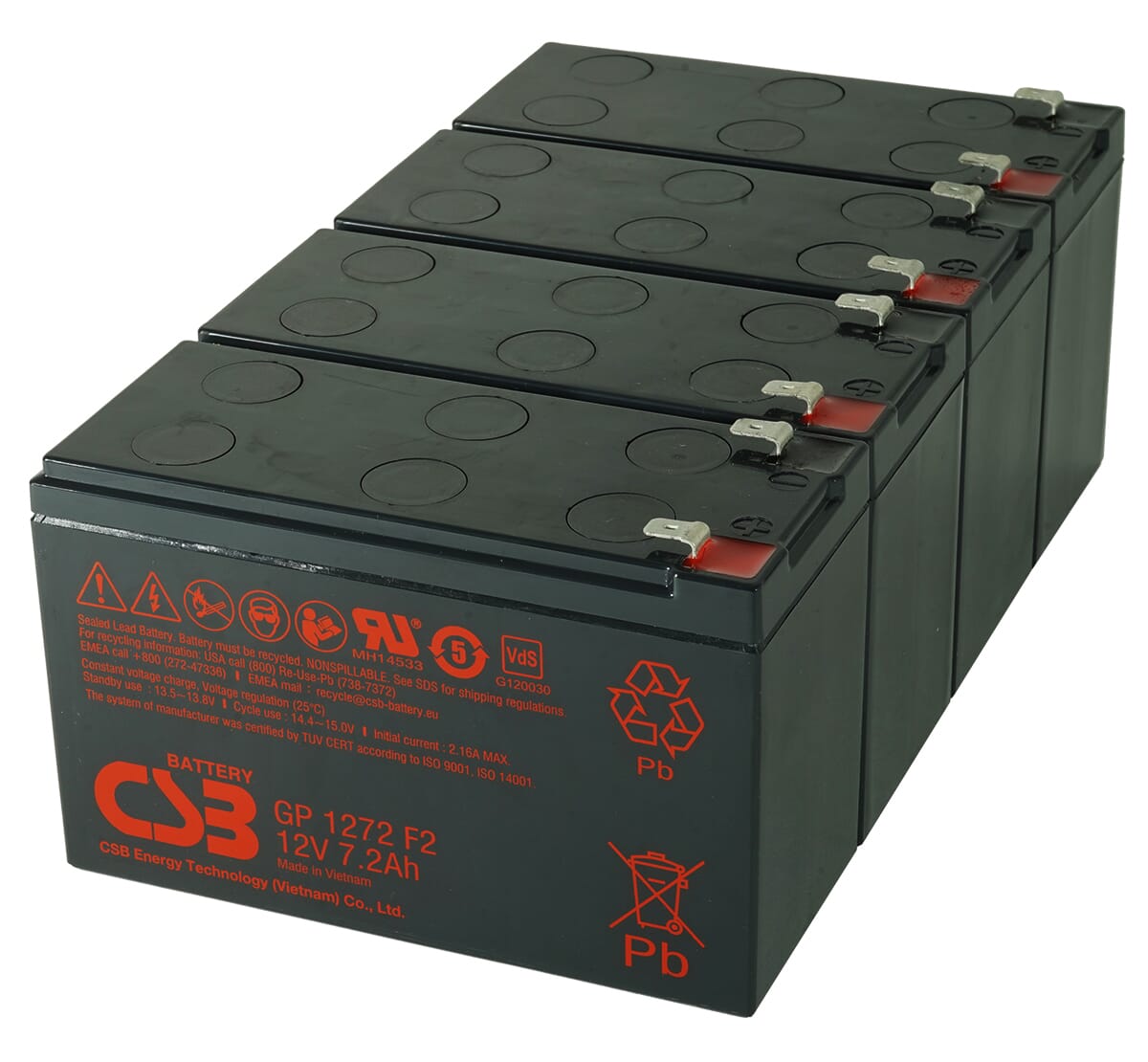 Csb battery csb ups batterij vervangingsset rbc132