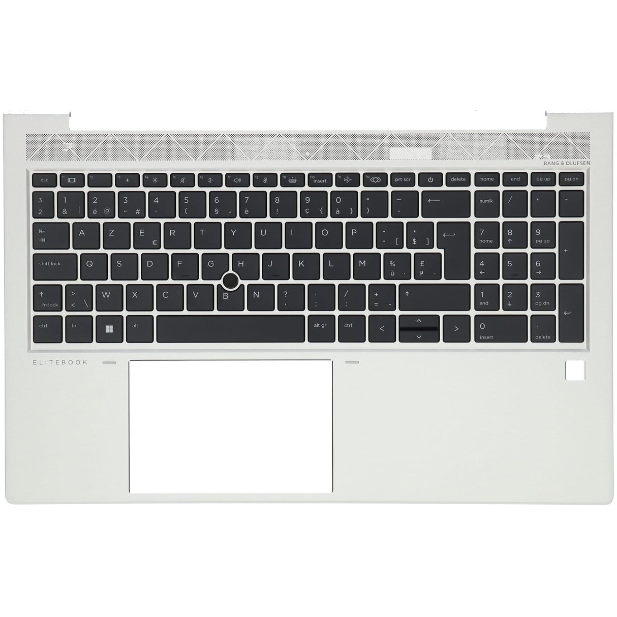 HP Laptop -tangentbord Azerty Be + Top Cover, Bakgrundsbelyst