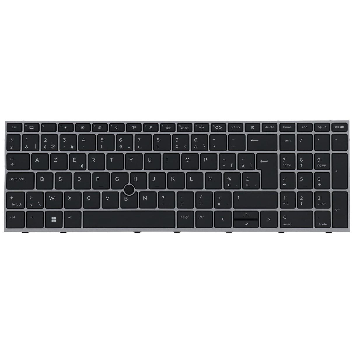 HP Laptop -tangentbord Azerty Be + Bakgrundsbelyst