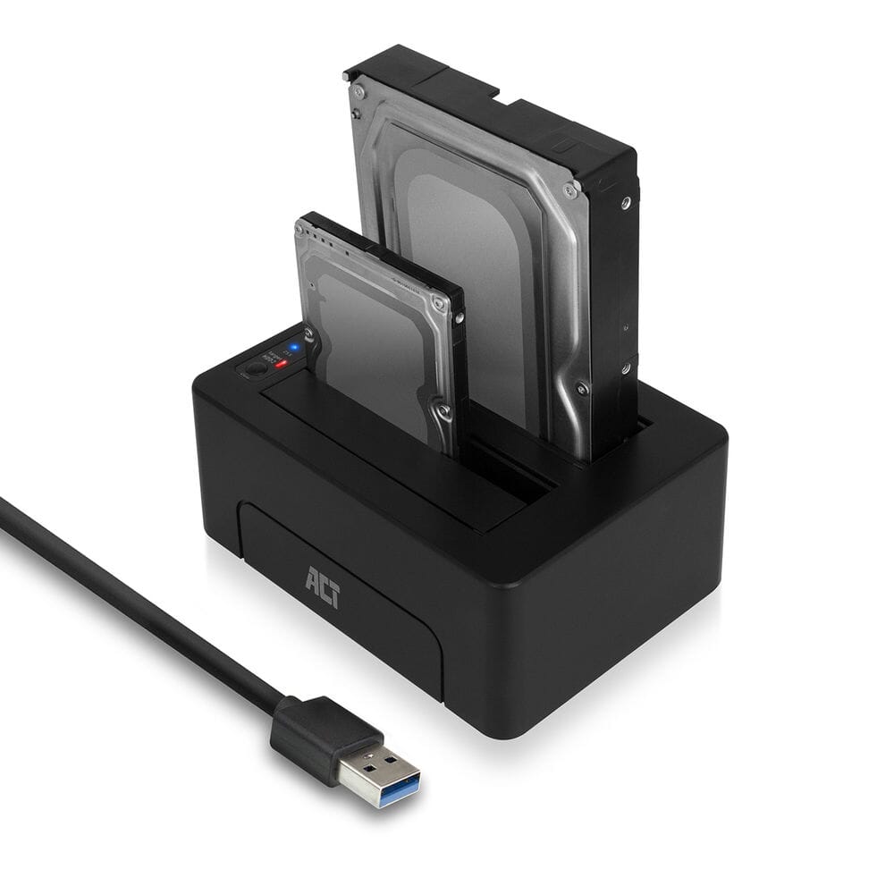 ACT CENSIVITIVITY 2.5 in 3,5 palčni Dvojni trdi disk SATA USB 3.2 Gen1