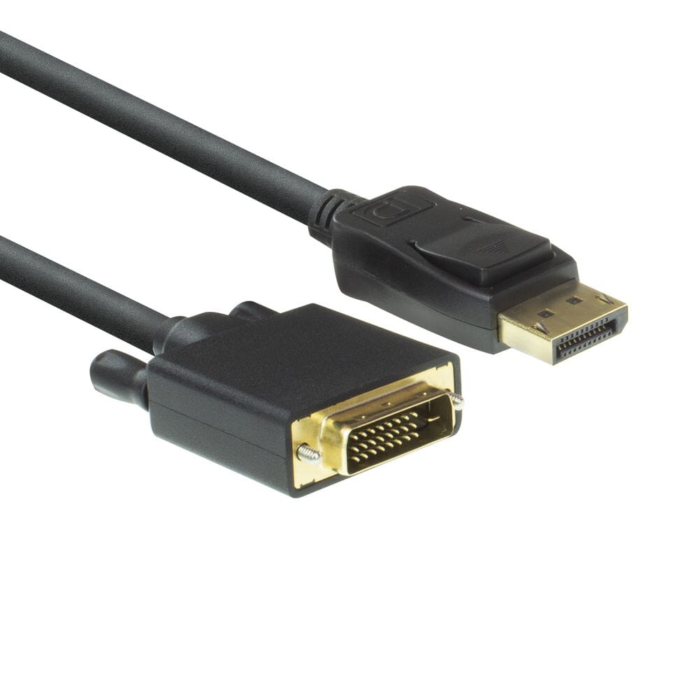 Act DisplayPort to DVI Male Connection cable, Zip Bag