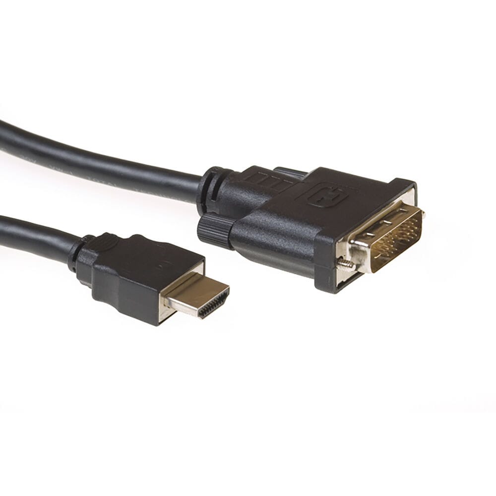 Atto 2 metri HDMI al cavo dell'adattatore DVI-D