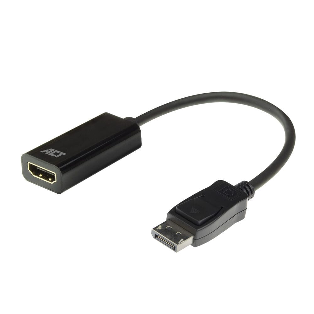 Act DisplayPort do HDMI Adapter, 4K, Zip Bag