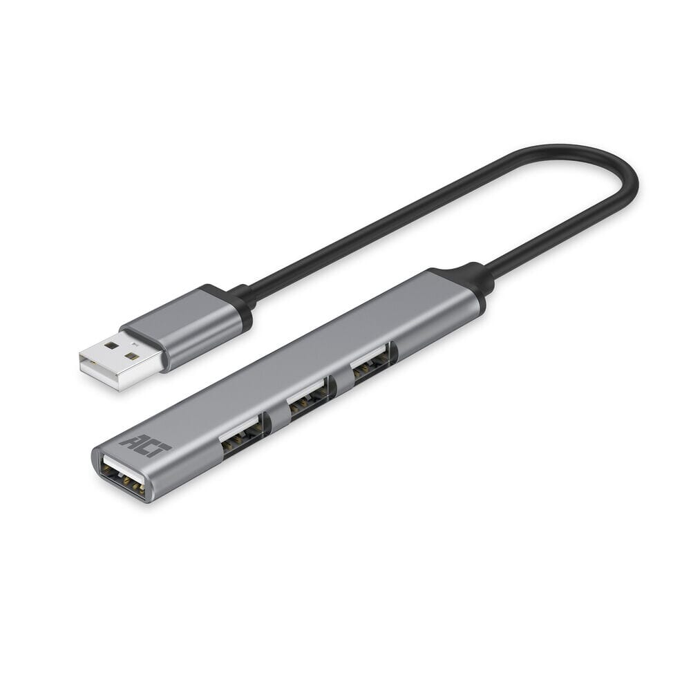 Act Connectivity USB-A HUB 2.0, 4 Port USB-A