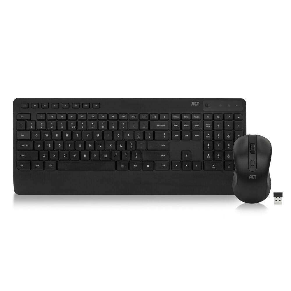 Act wireless keyboard and mouse bundle (qwerty)