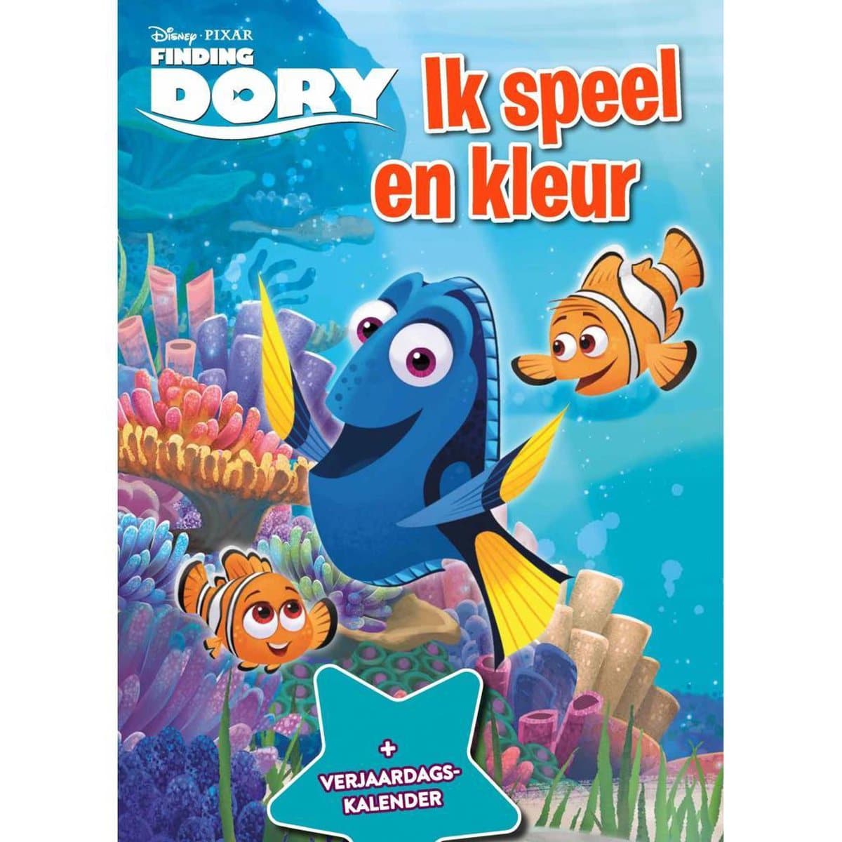 Tactique pour trouver le doris, jouer et colorier dans ce beau livre