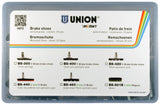 Marwi union jeu de plaquettes de frein à disque bs-460 v-brake 75mm (25pr)