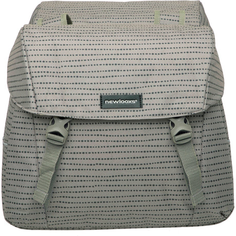 Joli Double Bicycle Sac - Eau - Polyester-Repellent - Black Blue Green - 37L