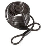 Câble de feuille 5m x 10 mm avec boucle double noire
