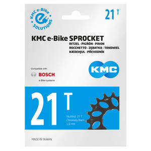 KMC Gear Bosch Gen 2 Super étroit 21T avant noir