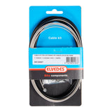Kit de câble à rouleaux Elvedes BR-IM85 81 55 45 1700 mm 2250 mm en acier inoxydable noir (sur carte)