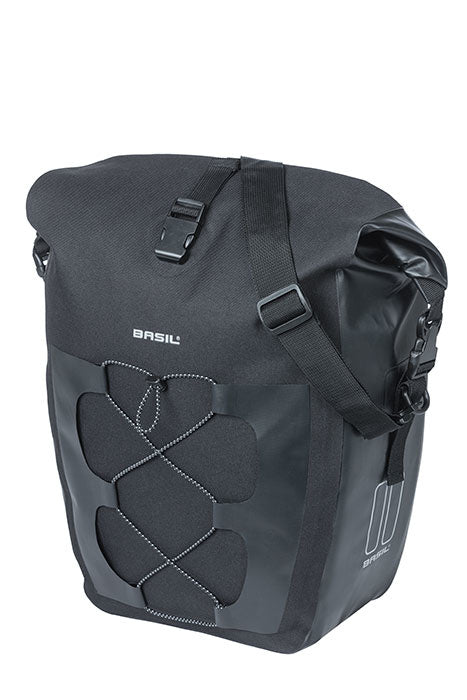Basil Navigator Sac à vélo unique imperméable, noir