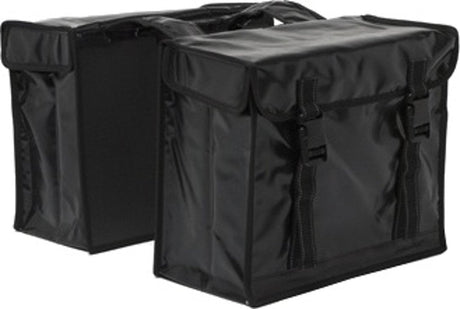New Looxs Double Bag Bisonyl XL Black - Sacoche de vélo - Unisexe - Noir