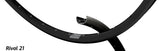 Ryde jante rival 21 28 622 32g 14g disque aluminium noir
