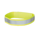 Messingschlager m-wave veiligheids arm- beenband met reflectie strepen en klitteband