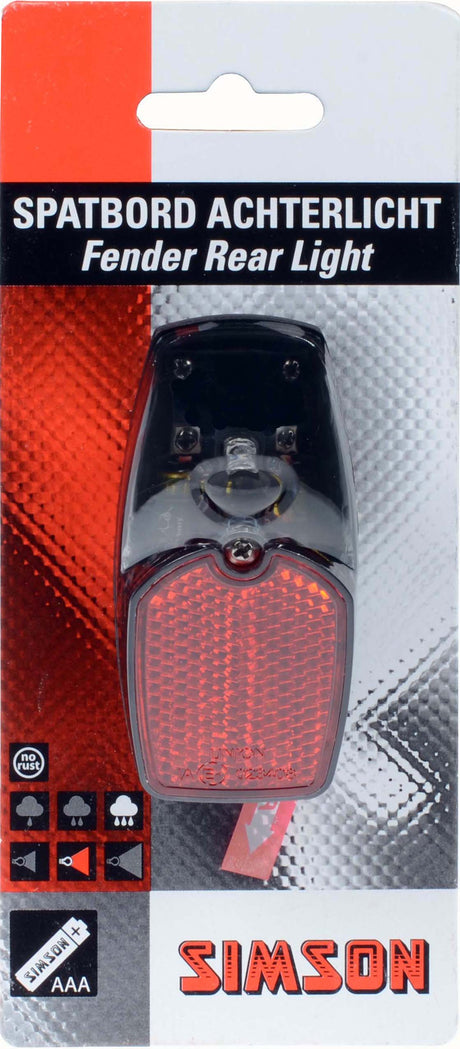 Simson Fotty Light LED incl. Batteries sur la carte