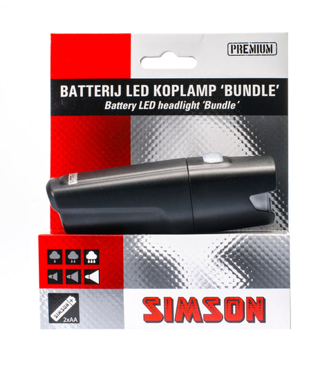 Batterie de pack de phares Simson 25 courbure de cime