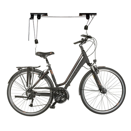 élévateur à vélo noir