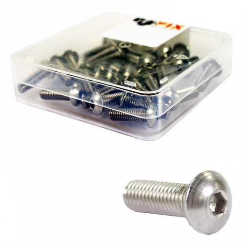 Vis à tête cylindrique à six pans creux Bofix m6 x 25 inox