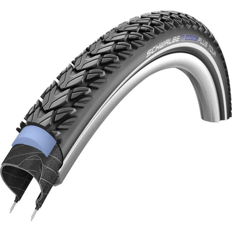 Schwalbe Marathon Plus Tour Smartguard 28 x 1,40 37-622 mm - noir avec réflexion