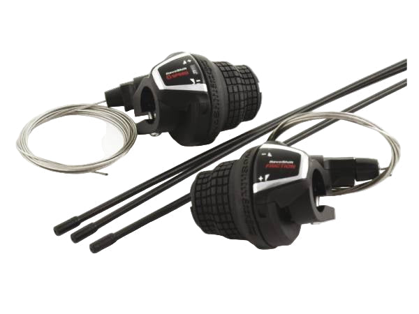 Shimano revoshifter set tourney 3x6 vitesses 1800 2050mm noir