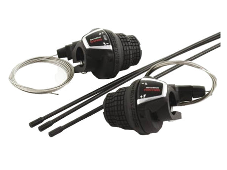 Shimano Revoshifterset Tourney 3x6 Speed 1800 2050mm Black
