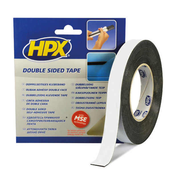 Baten trading company hpx dubbelzijdig foamtape 19 mm. x 10 m.