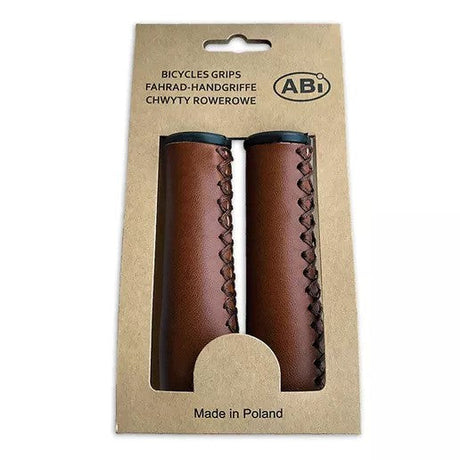 Abi en cuir artificiel Card de carte de suspension de 120 mm marron