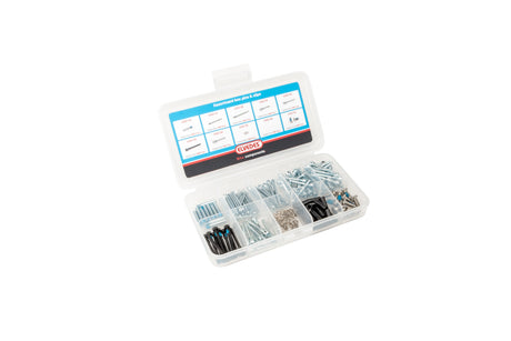 Elvedes cable systems bv elvedes 2017165 boîte d'assortiment avec boulons et goupilles fendues pour frein à disque