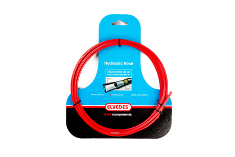 Tuyaux hydrauliques Elvedes avec doublure PTFE et protection Kevlar - rouge (3 mètres sur carte)