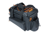 Sac porte-bagages Basil Miles XL Pro - Sac noir étanche pour vélo électrique - 36L - Système MIK