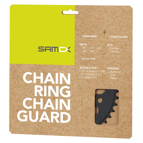 Samox PD-R4-A-NW plateau 42 dents 104mm 3 32-11 128 noir