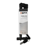 Verrouillage de la chaîne Lynx 100 cm en acier durci noir