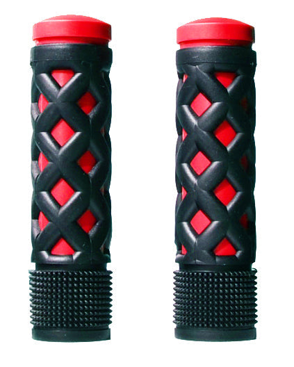Poignées pour enfants de Simson - Universal - Black rouge - réglable - Shift Grip