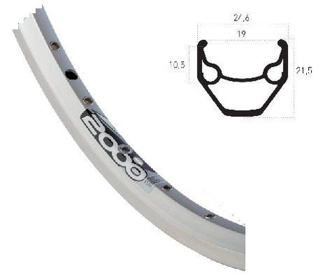 Ryde b.v. jante 26' - 14 zac2000 26 -559 argent 32 gts. base de données