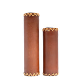 Simson Leather Gatch Brown Short Long