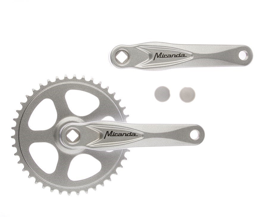 Pédalier Buzaglo Miranda 44 dents. alfa 1 3 32 argent