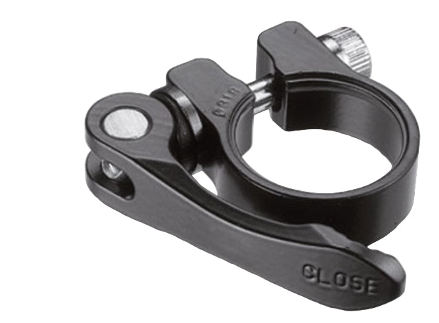 Collier de tige de selle Ursus 31,8 mm avec levier. noir
