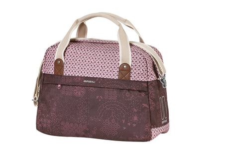 Sac à bicycle Basil Bohème - Sac à vélo élégant rouge pour femmes - eau - Répondant - 18L