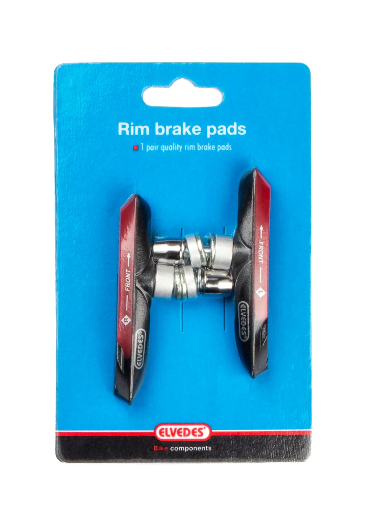 Poussinets de frein V-frein 72 x 14 mm Black 2 pièces