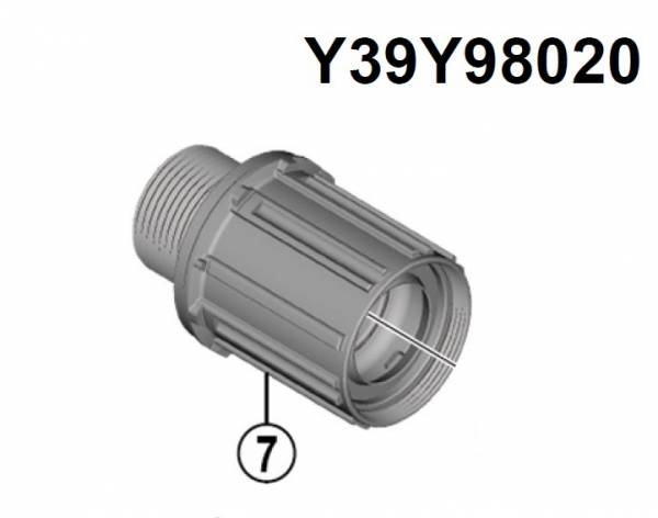 Corps de cassette Shimano 8 9 10 vitesses |fh-m6010