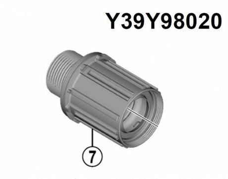 Corps de cassette Shimano 8 9 10 vitesses |fh-m6010