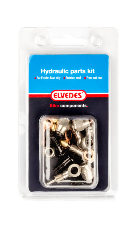Kit de pièces hydrauliques 6 M8X1 + Banjo en acier inoxydable