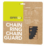 Samox PD-R4-A-NW Feuille de chaînage 38 tands 104 mm 3 32-11 128 Alu Black