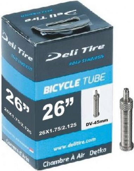 Deli Tire Inner Tube DV13 26 pouces 26x1.50-2.10 40 54-559 45 mm