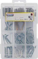 Connex assortiment schroefhaak-plug 78-dlg - dp8500123