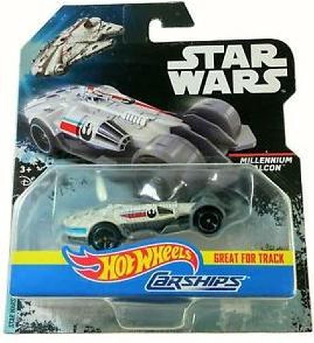 Mattel Star Wars Hot Wheels voiture Faucon Millenium