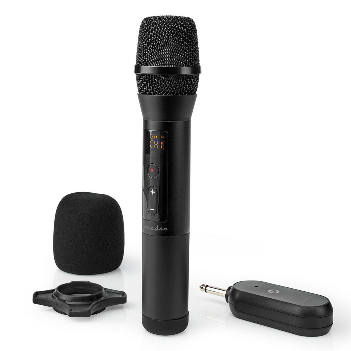 Ensemble de microphones à main sans fil Nedis
