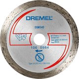 Dremel dsm540 2615s540jb disque à tronçonner diamanté 77 mm 1 pièce(s) carrelage, brique, marbre, porcelaine, céramique