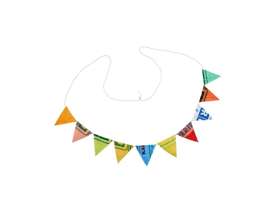 Ligne de drapeau de Fairzone - Forme du triangle - 3m